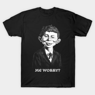 Me Worry? Alfred E. Neuman T-Shirt